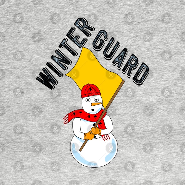 Winter Guard Snowman by Barthol Graphics